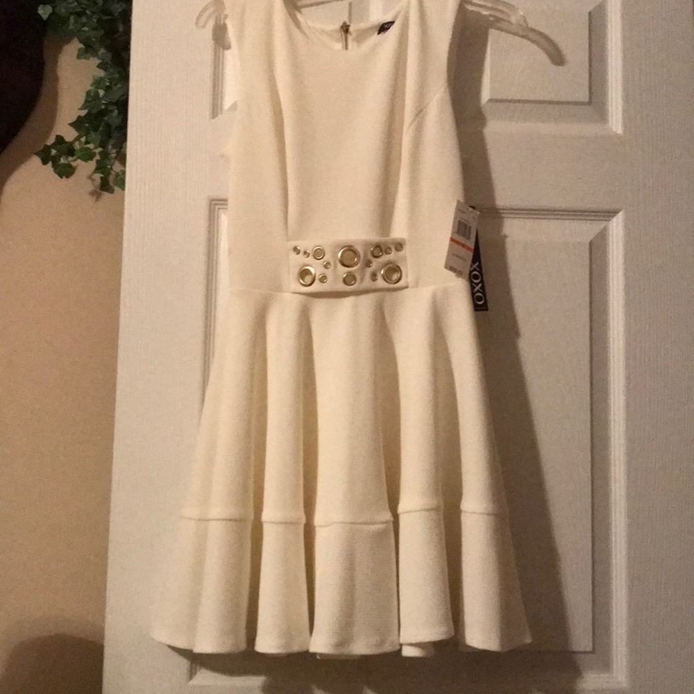 NWT cream dress